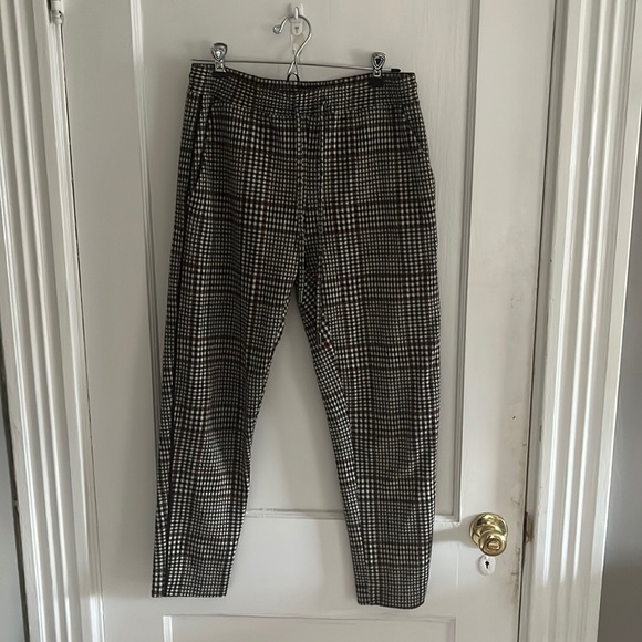 Anthropologie Pants - Anthropologie cropped plaid pants